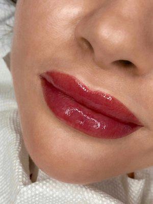 Permanent Makeup Lips blush