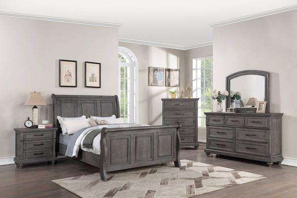 GOOD DEAL ALERT
 SET 4 PZ BEDROOM N/STAND DRESSER & MIRROR....$ 1299
 LH-F9615