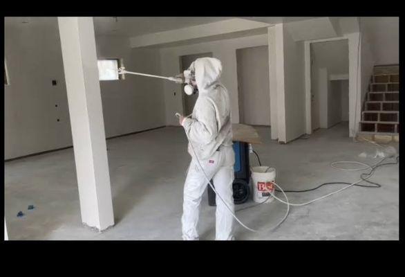 water-based primer - basement