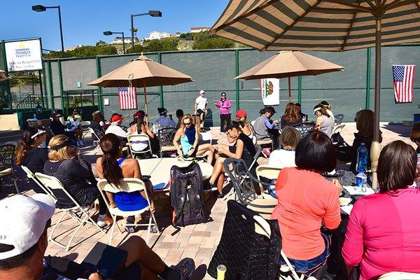 Marine League University at Peninsula Racquet Club.