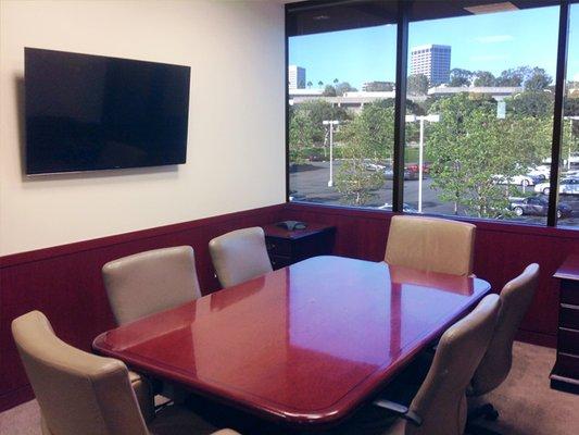 One of the conference rooms