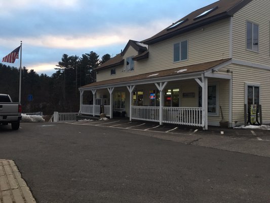 Front of convenience store