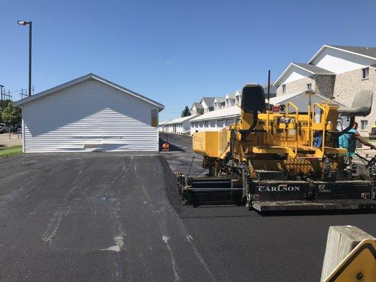 Paving 13th ave apartment