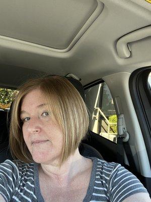 Haircut from Patti at honeycomb. Exactly what I asked for!