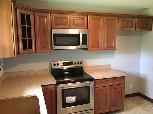 Installed new Kitchen