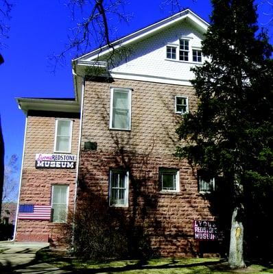 History museum located in old schoolhouse built in 1881.