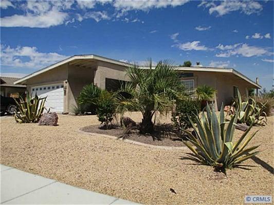 Distressed housing in the Desert