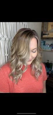 Face framing balayage