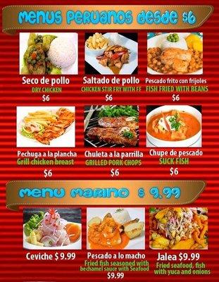 El Inca Restaurant * Peruvian Specials & Seafood Specials