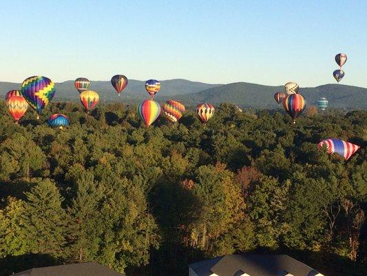 A picture and words cannot do justice to what an opportunity and experience this is to be a part of the Adirondack balloon festival.