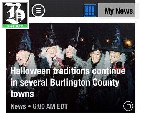 The Mount Holly Witches Ball, a tradition since 2001.