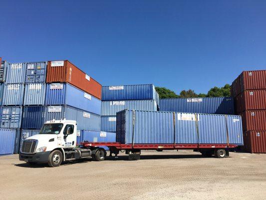 ATR delivers shipping containers to you