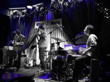 Our band, International Orange playing the Blue Note in NYC