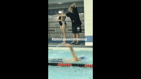 Johnny's Swim Training