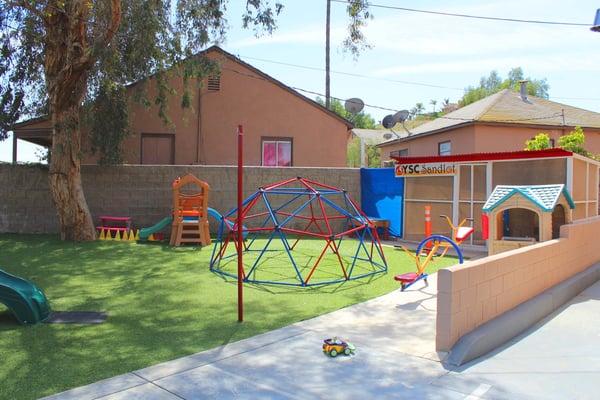 Another angle of the playground