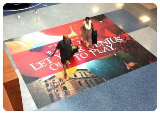 Richmond International Airport - Floor Decal