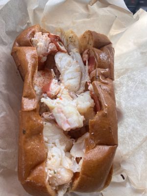 Hot Lobster Roll with Butter!