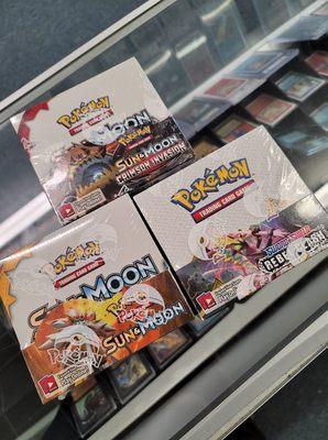 We have current Pokemon packs!