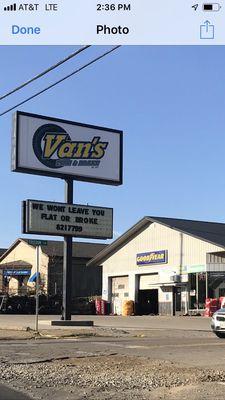 Van’s Tire Pros & Auto Repair