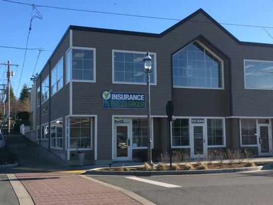 Edmonds office located on the corner of 6th and Main Street in downtown Edmonds.