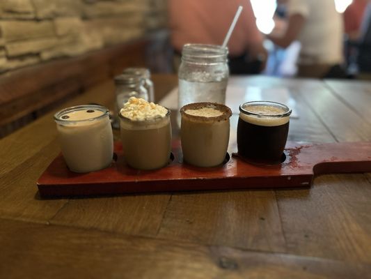 Espresso martini flight