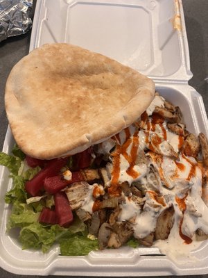 Chicken Shawerma Plate