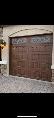 New garage doors