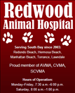 Redwood Animal Hospital logo