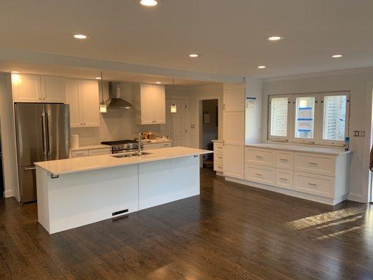 New kitchen and floor