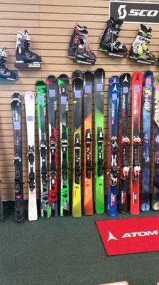 New 2017 skis from Volkl, Elan, and Atomic!