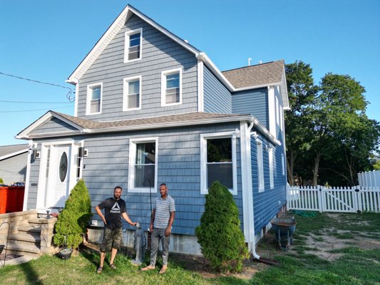 New Roof 
New Siding