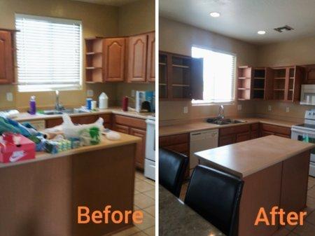 Kitchen Before and After