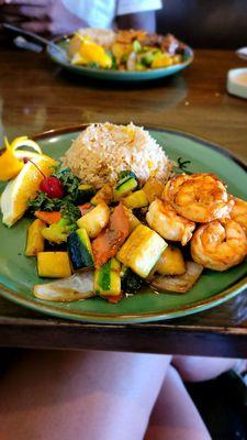 Shrimp hibachi