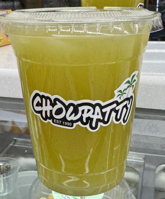 Fresh Ginger Sugar Cane Drink