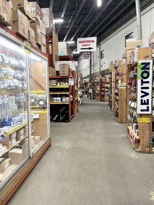 We carry electrical, plumbing, tools, hardware, locks, sundries, housewares, power tools, seasonal products and much more