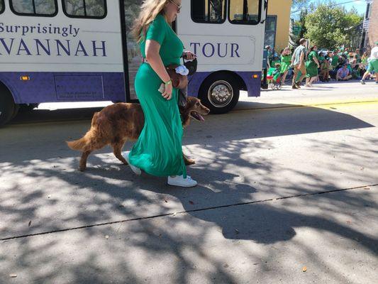 Saint Patrick's Day Parade 2024 (March 16th) Savannah Ga Bay Street