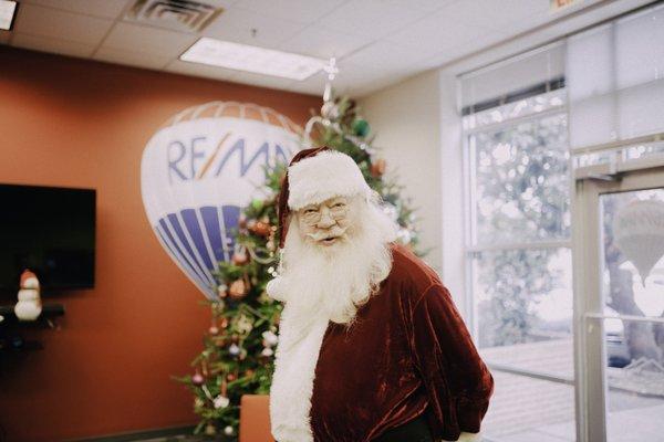 Annual client appreciation event, Cookies with Santa!