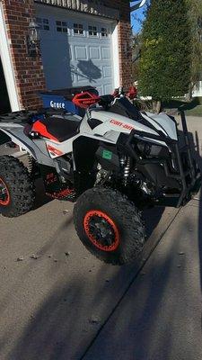 Friends four wheeler I detailed for him!