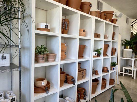 Terra-cotta planters