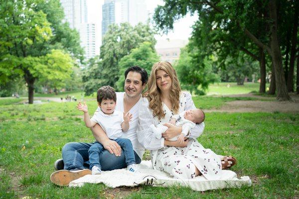 Family photo shoot in Brooklyn NY