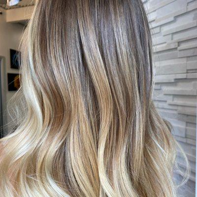 Blonde balayage