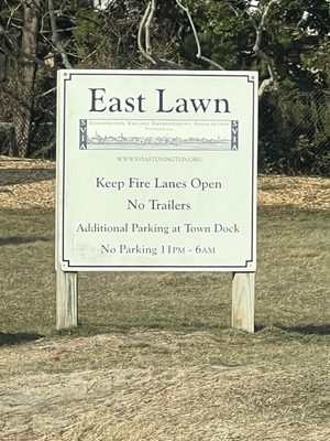 East lawn