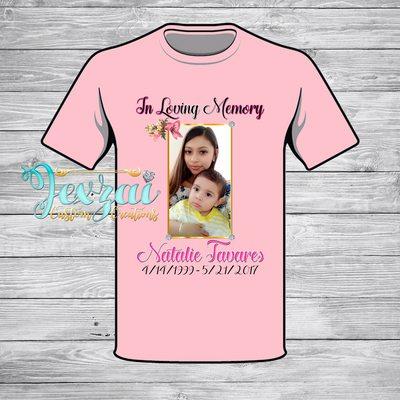 In loving memory custom shirts