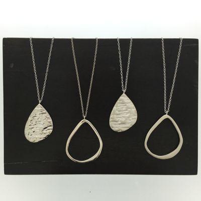 Gorgeous Sterling necklaces from emerging talented jewelry designer, Megan Rider.