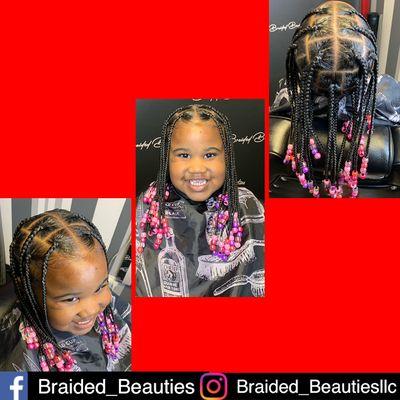 Knotless Braids with Beads by Lulu