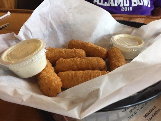 Fried cheese!