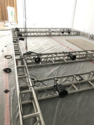 Truss with LED Dimmable lighting