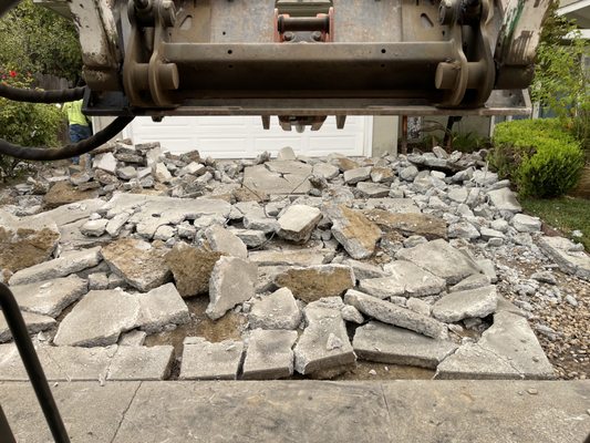 Concrete demolition