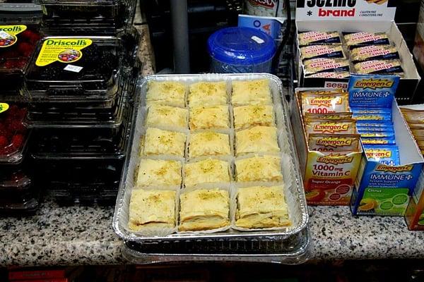 The Baklava at California Produce