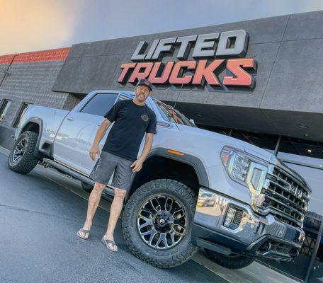 Lifted Trucks Customer, Destry Abbott